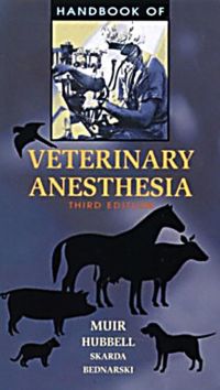 Cover image: Handbook of Veterinary Anesthesia 3rd edition