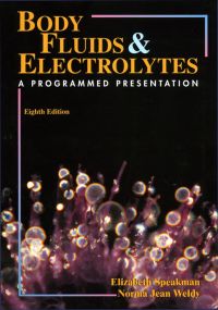 Cover image: Body Fluids & Electrolytes: A Programmed Presentation 8th edition 9780323012744