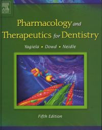 Cover image: Pharmacology and Therapeutics for Dentistry, 5th Edition 5th edition