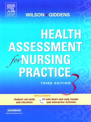 Cover image: Health Assessment for Nursing Practice - Text 3rd edition