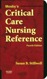 Cover image: Mosby's Critical Care Nursing Reference 4th edition 9780323032148