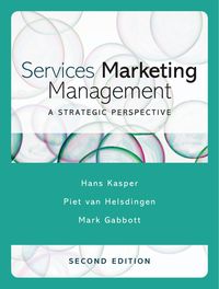 Cover image: Services Marketing Management: A Strategic Perspective 2nd edition 9780470091166