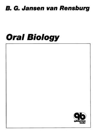 Cover image: Oral Biology 1st edition