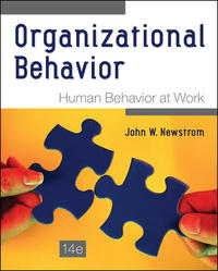 Cover image: Organizational Behavior: Human Behavior at Work 14th edition 9780078112829