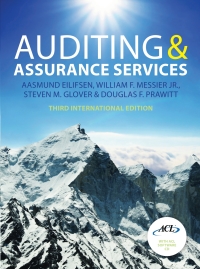 Cover image: AUDITING AND ASSURANCE SERVICES 3rd edition 9780077143015