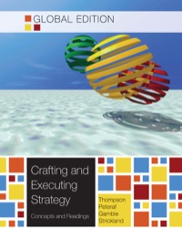 Cover image: CRAFTING AND EXECUTING STRATEGY: CONCEPTS AND READINGS, GLOBAL EDITION 18th edition 9780071316996