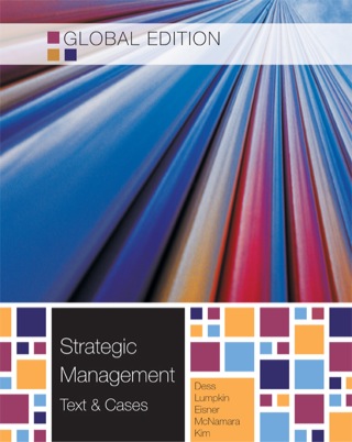 Cover image: STRATEGIC MANAGEMENT: TEXT AND CASES, GLOBAL EDITION 6th edition 9780071317047