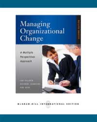 Cover image: Managing Organizational Change: A Multiple Perspectives Approach 2nd edition 9780071263733