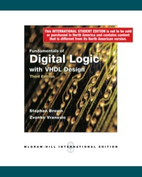 Cover image: Fundamentals of Digital Logic with VHDL Design 3rd edition 9780071268806