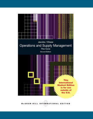 Cover image: Operations and Supply Management: The Core 2nd edition 9780070172265