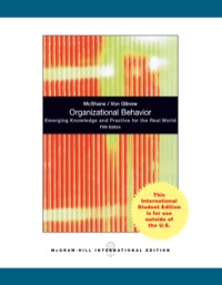 Cover image: Organizational Behavior 5th edition 9780071078665