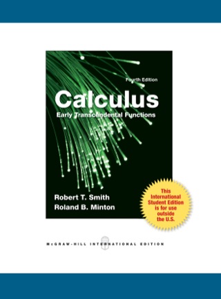 Cover image: Calculus: Early Transcendental Functions 4th edition 9780071316569