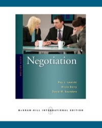 Cover image: Negotiation 6th edition 9780071263641
