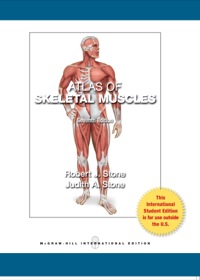 Cover image: Atlas of Skeletal Muscles 7th edition 9780071316682