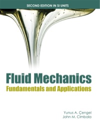 Cover image: FLUID MECHANICS: FUNDAMENTALS AND APPLICATIONS (SI UNITS) 2nd edition 9780071284219