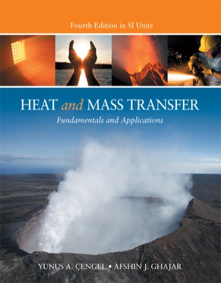 Cover image: HEAT AND MASS TRANSFER: A PRACTICAL APPROACH (SI UNITS) 4th edition 9780071311120