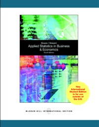 Cover image: Applied Statistics in Business and Economics 4th edition 9780071317627