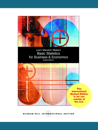 Cover image: Basic Statistics for Business and Economics 8th edition 9780071318075