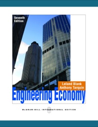 Cover image: Engineering Economy 7th edition 9780071086097