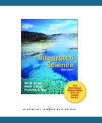 Cover image: Integrated Science 6th edition 9780071318099