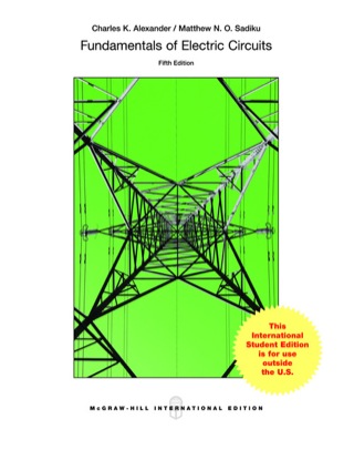 Cover image: Fundamentals of Electric Circuits 5th edition 9781259071393