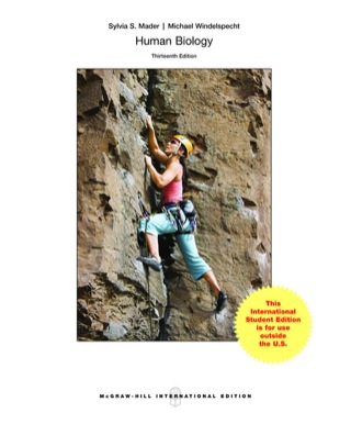 Cover image: Human Biology 13th edition 9781259080739