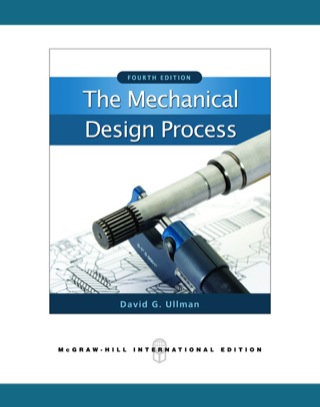 Cover image: The Mechanical Design Process 4th edition 9780071267960