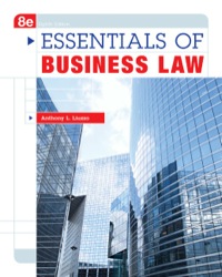 Cover image: Essentials of Business Law 8th edition