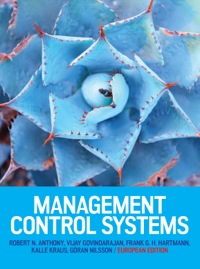 Cover image: MANAGEMENT CONTROL SYSTEMS: EUROPEAN EDITION 9780077133269