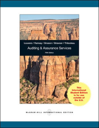 Cover image: Auditing & Assurance Services 5th edition 9780071315098