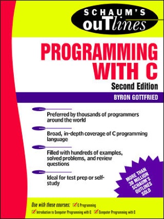 Cover image: SCHAUM'S OUTLINE OF PROGRAMMING WITH C 2nd edition 9780070240353