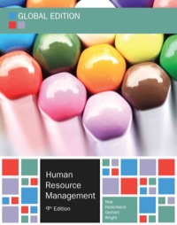 Cover image: Human Resource Management 9th Global Edition 9th edition 9780077164126