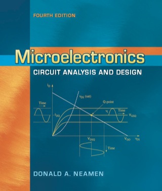 Cover image: Microelectronics Circuit Analysis and Design 4th edition 9780073380643