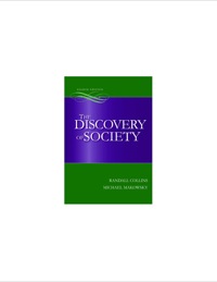 Cover image: The Discovery of Society 8th edition 0073404195