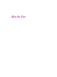Cover image: After the Fact: The Art of Historical Detection 6th edition 0073385484