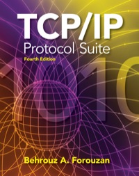 Cover image: TCP/IP Protocol Suite 4th edition 0073376043