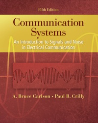 Cover image: Communication Systems 5th edition 0073380407