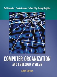 Cover image: Computer Organization and Embedded Systems 6th edition 9780073380650