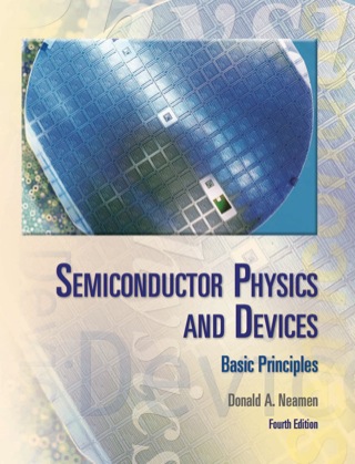 Cover image: Semiconductor Physics And Devices 4th edition 0073529583