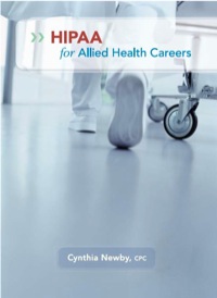 Cover image: HIPAA for Allied Health Careers 1st edition 0073374121