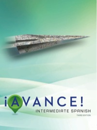 Cover image: ¡Avance! (Student Edition) 3rd edition 9780073385396