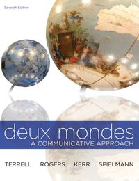 Cover image: Deux mondes (Student Edition) 7th edition 9780073386454