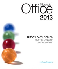 Cover image: The O'Leary Series: Microsoft Office 2013 1st edition 9780073519371