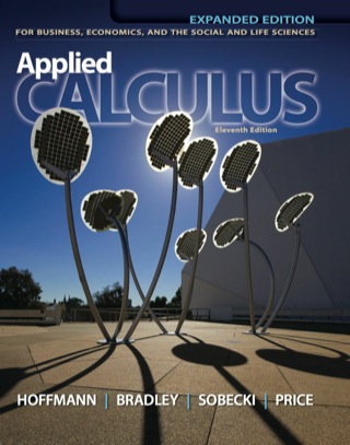Cover image: Applied Calculus for Business, Economics, and the Social and Life Sciences (Expanded Edition) 11th edition 0073532371