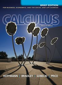 Cover image: Calculus for Business, Economics, and the Social and Life Sciences (Brief Version) 11th edition 007353238X
