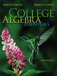 Cover image: College Algebra Essentials 3rd edition 9780073519708