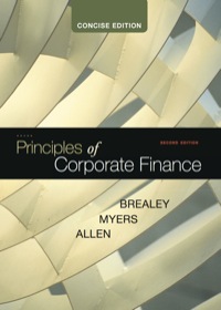 Cover image: Principles of Corporate Finance, Concise 2nd edition 0073530743