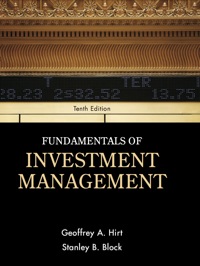 Cover image: Fundamentals of Investment Management 10th edition 0078034620