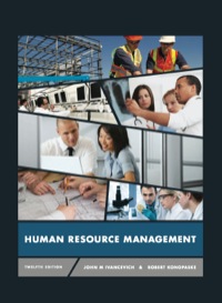 Cover image: Human Resource Management 12th edition 0078029120