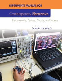 Cover image: Experiments Manual for Contemporary Electronics: Fundamentals, Devices, Circuits and Systems 1st edition 9780077520878